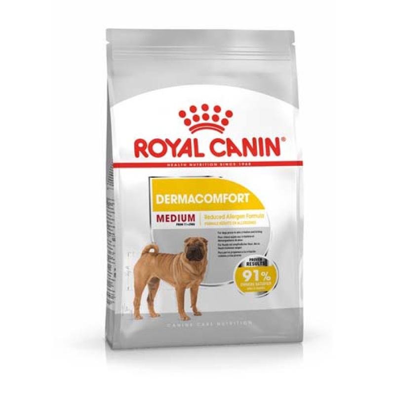 Royal Canin CCN MEDIUM DERMACOMFORT 3kg -suché krmivo pro dospělé psy středních plemen Royal Canin
