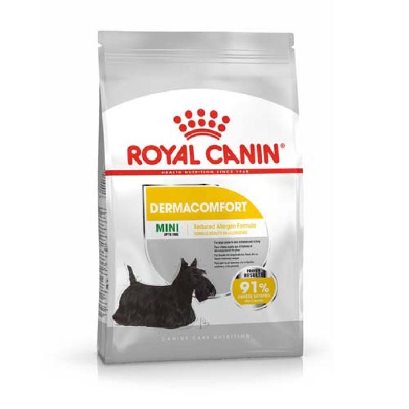 Royal Canin CCN MINI DERMACOMFORT 3kg -krmivo pro psy malých plemen s citlivou pokožkou Royal Canin