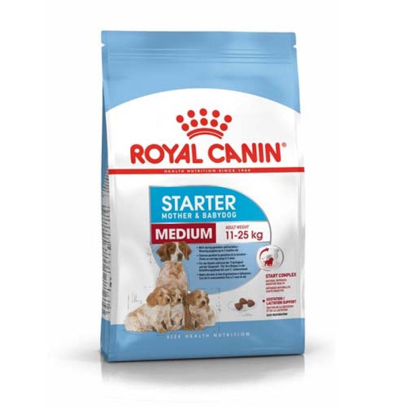 Royal Canin SHN MEDIUM STARTER M&B 4Kg -suché krmivo pro feny středních plemen a jejich ? Royal Canin