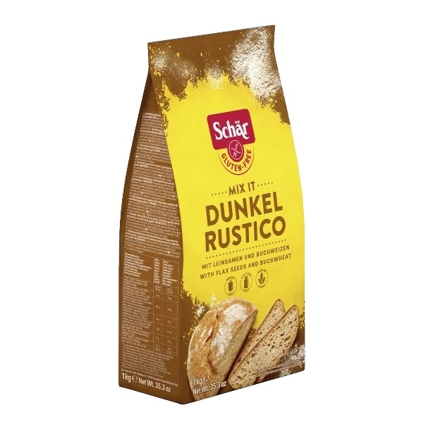 SCHÄR Mix It Dunkel směs mouky na tmavé pečivo bez lepku 1 kg SCHÄR