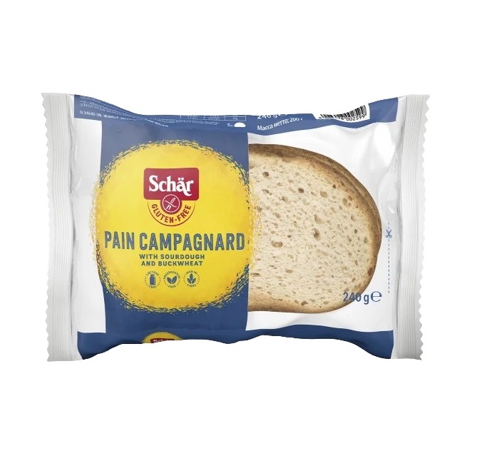 SCHÄR Pain Campagnard chléb selský bez lepku 240 g SCHÄR