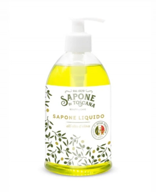 Sapone di Toscana Olivia Tekuté mýdlo na ruce s olivovým olejem 500 ml Sapone di Toscana