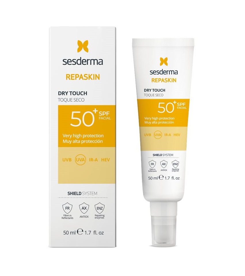 Sesderma Repaskin Dry Touch Opalovací krém SPF50+ 50 ml Sesderma
