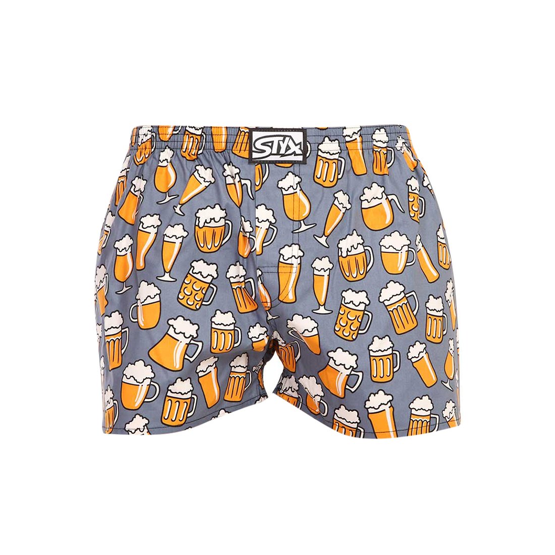 Styx Pánské trenky art klasická guma pivo (A1357) XXL Styx