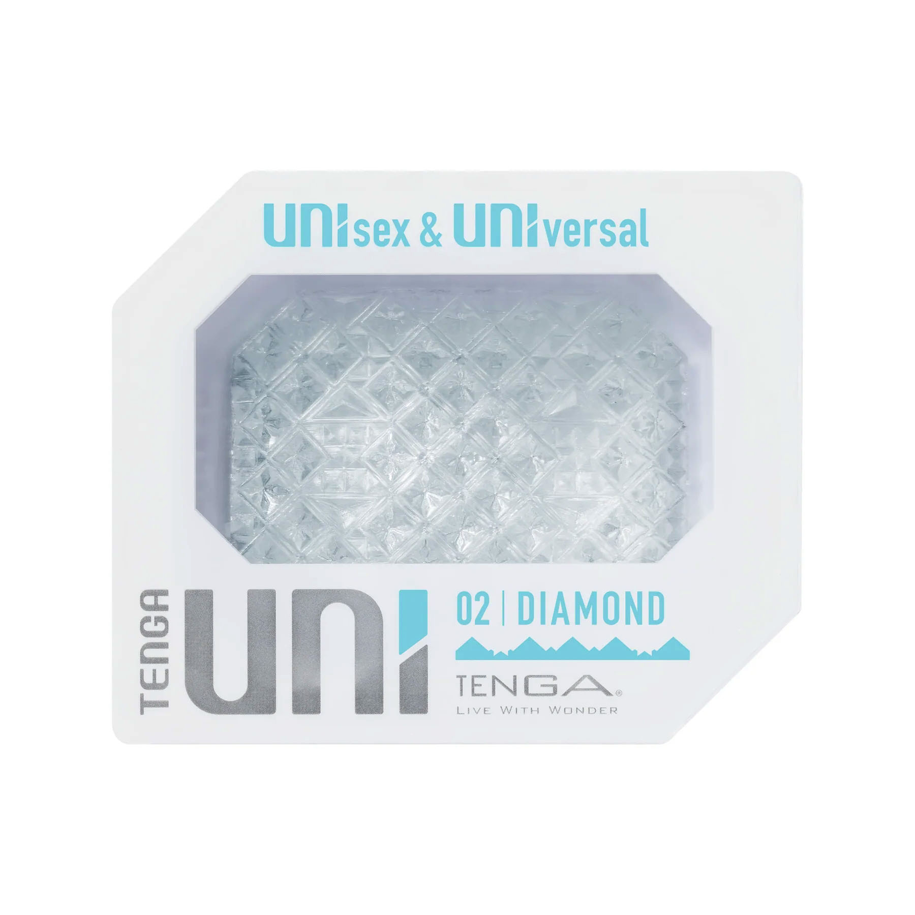 TENGA Návlek na prst -  Uni Diamond TENGA