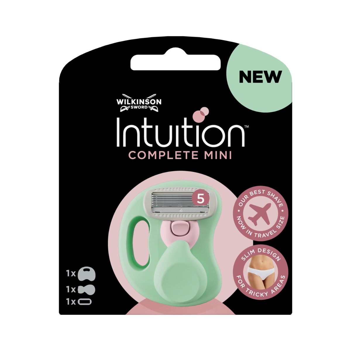 Wilkinson Intuition Complete Mini cestovní holicí strojek 1 ks Wilkinson