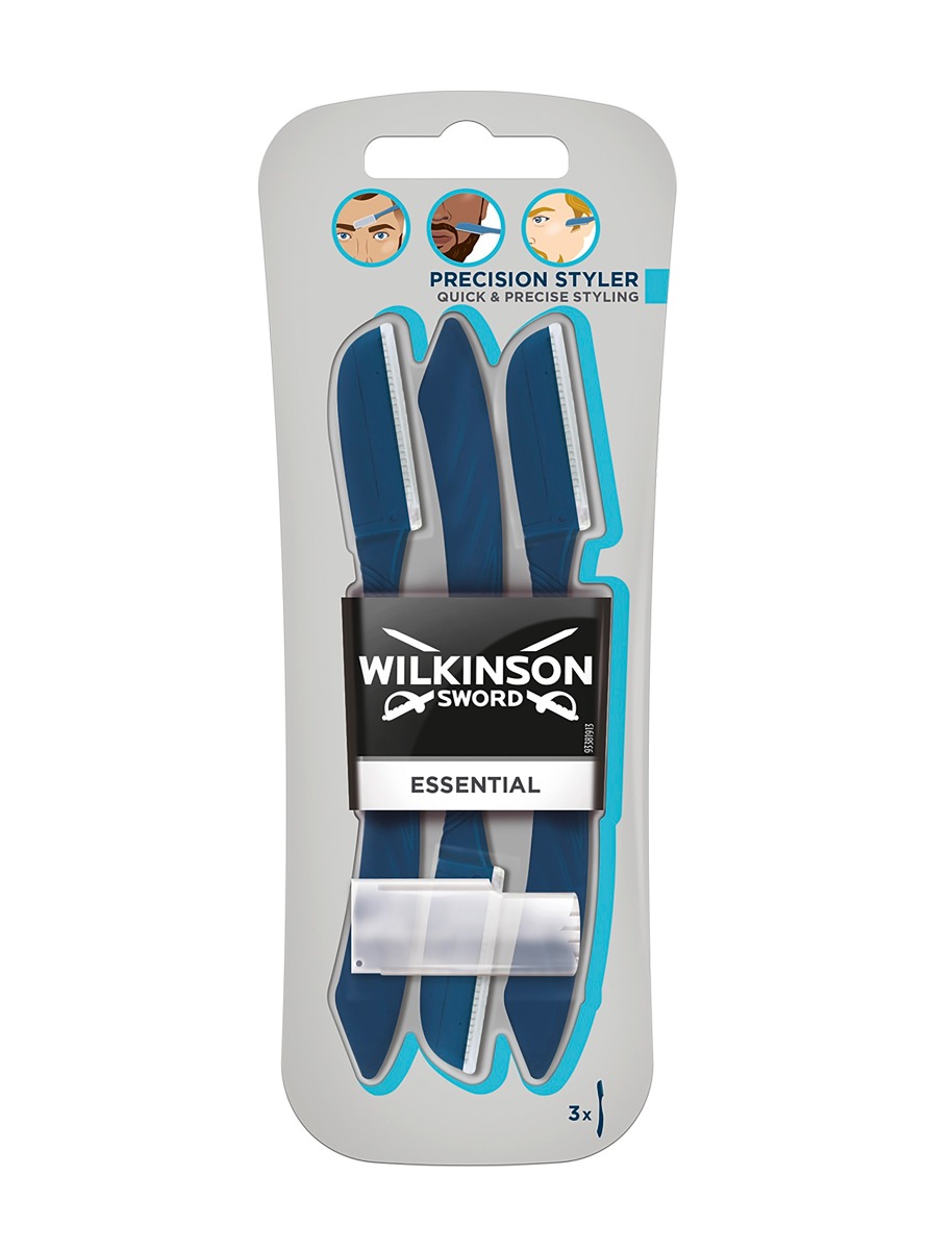 Wilkinson Precision Styler Zarovnávač obočí a vousů 3 ks Wilkinson