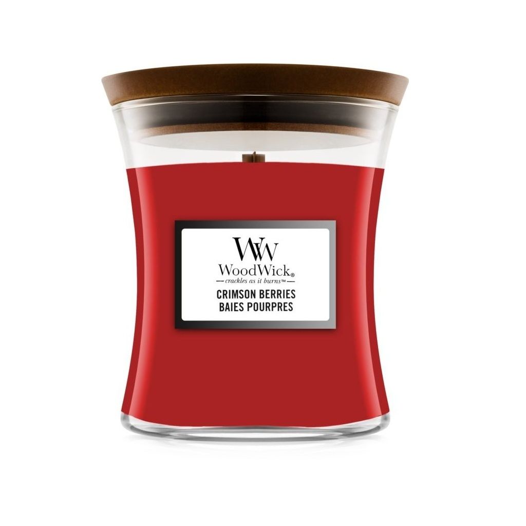 Wood Wick Vonná svíčka Crimson Berries 275 g Wood Wick