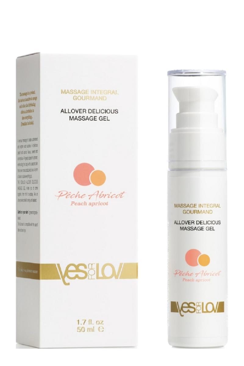 YESforLOV Lubrikační gel ALLOVER broskvový YESforLOV