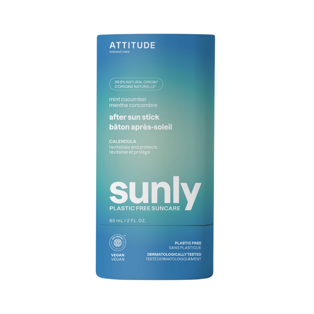 ATTITUDE Oceanly Zklidňující krém po opalování s mátou a okurkou 60 ml ATTITUDE