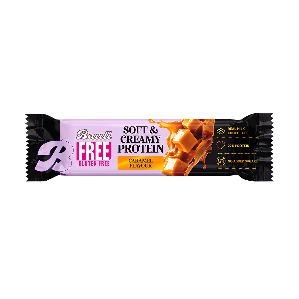 Bauli Free Soft&Creamy Proteinová tyčinka Karamel 45 g Bauli