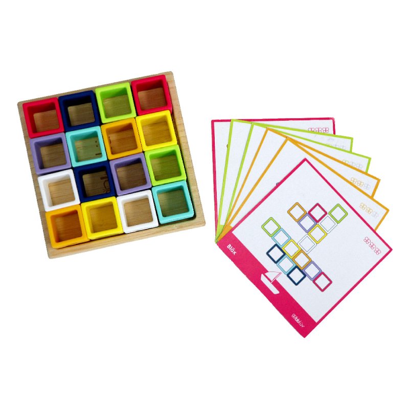Bblüv silikonové puzzle Blöx Bblüv