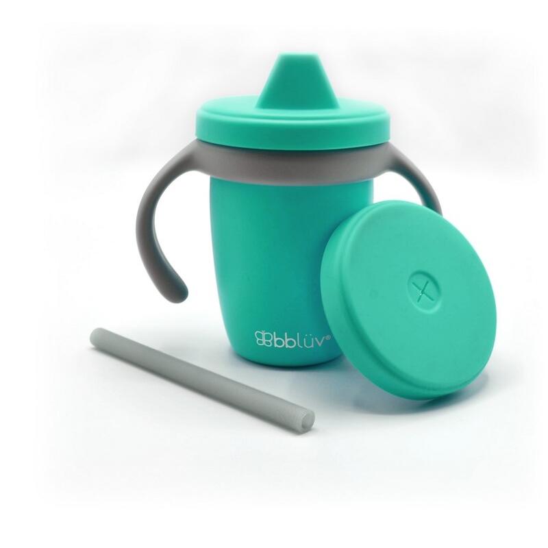 Bblüv silikonový hrníček Sippy Küp Aqua Bblüv