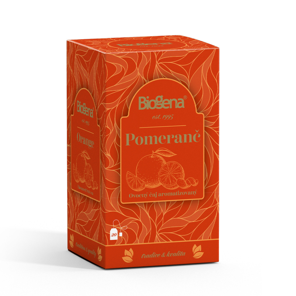 Biogena Traditional Pomeranč porcovaný ovocný čaj 20x2 g Biogena