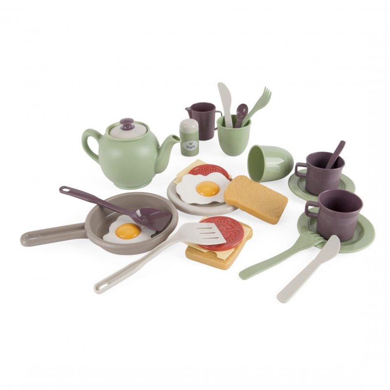 DANTOY Green Garden snídaňový set 29ks 24m+ DANTOY