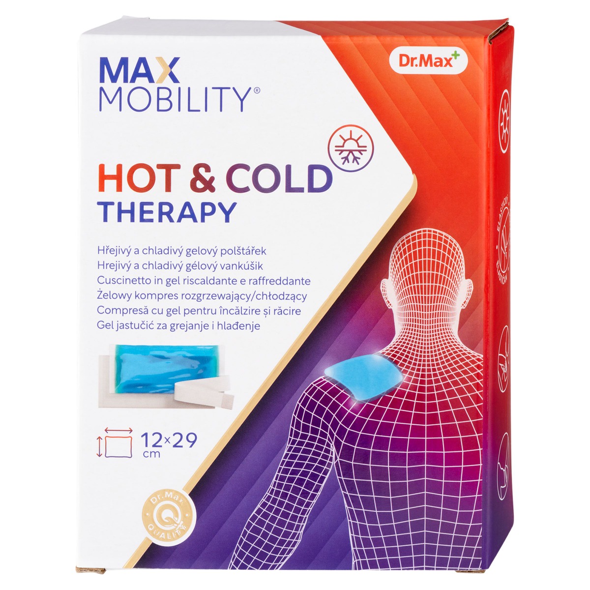 Dr. Max Hot&Cold Therapy termopolštářek 1 ks Dr. Max