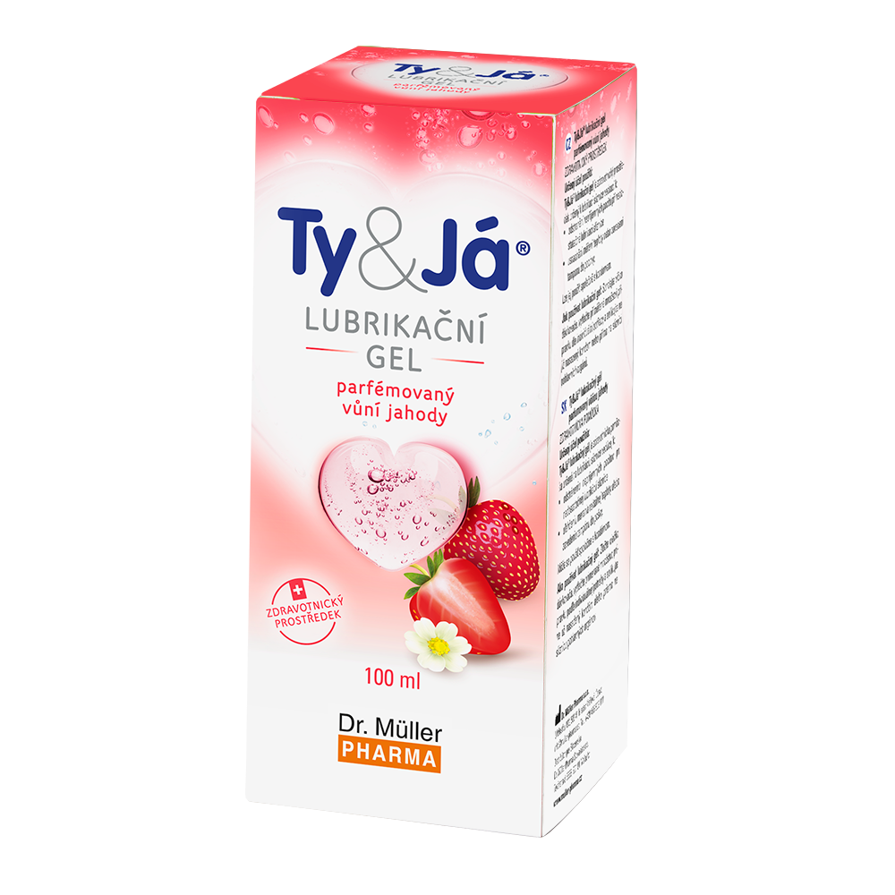 Dr. Müller Ty&Já Lubrikační gel parfémovaný 100 ml jahoda Dr. Müller