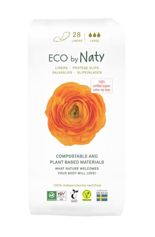 ECO by Naty Large dámské slipové vložky 28 ks ECO by Naty