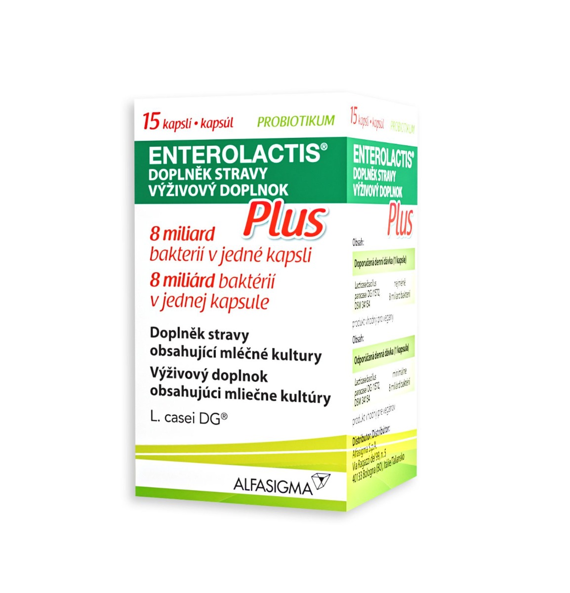 ENTEROLACTIS® Plus probiotika 15 kapslí ENTEROLACTIS®