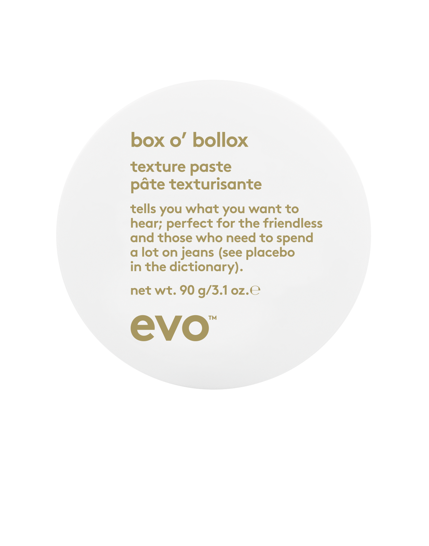 EVO Box o' bollox texture paste 90g evo