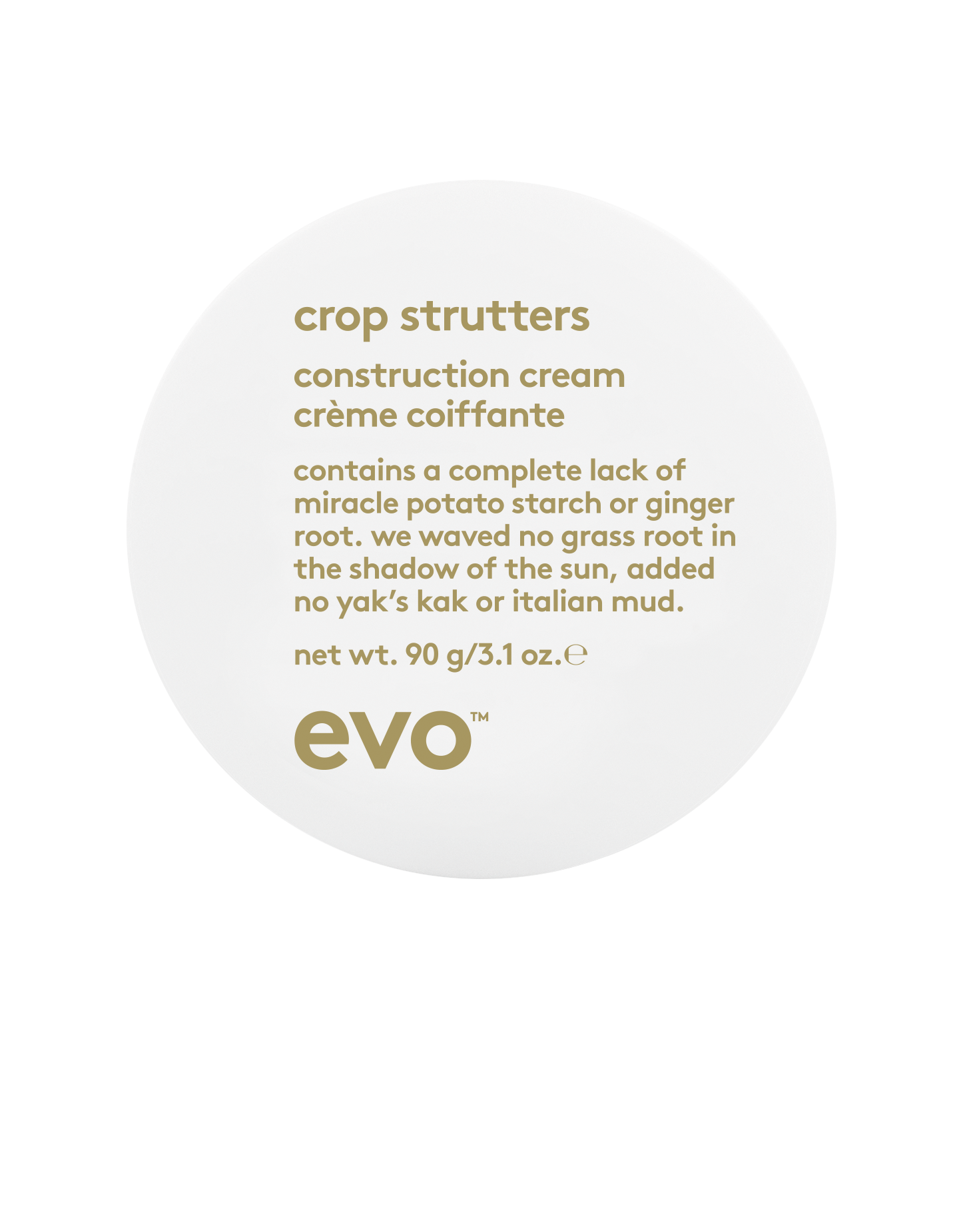 EVO Crop strutters construction cream 90g evo