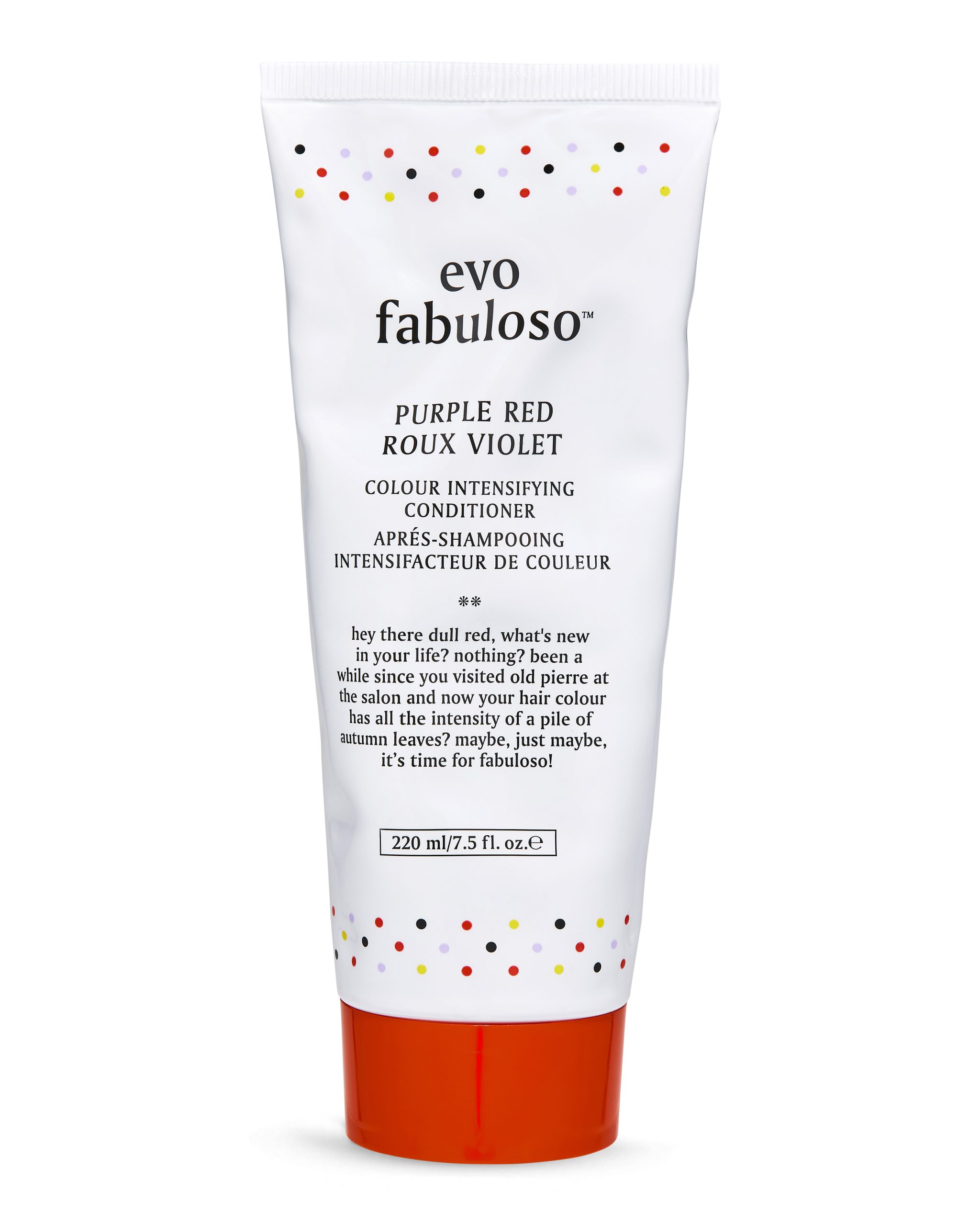 EVO Fabuloso Purple Red Colour Boosting Treat. 220ml evo