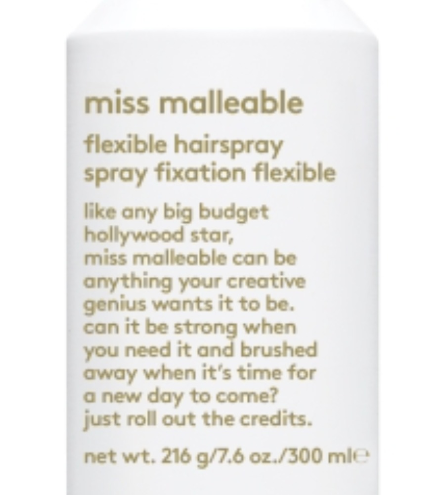 EVO Miss malleable flexible hairspray 300ml evo