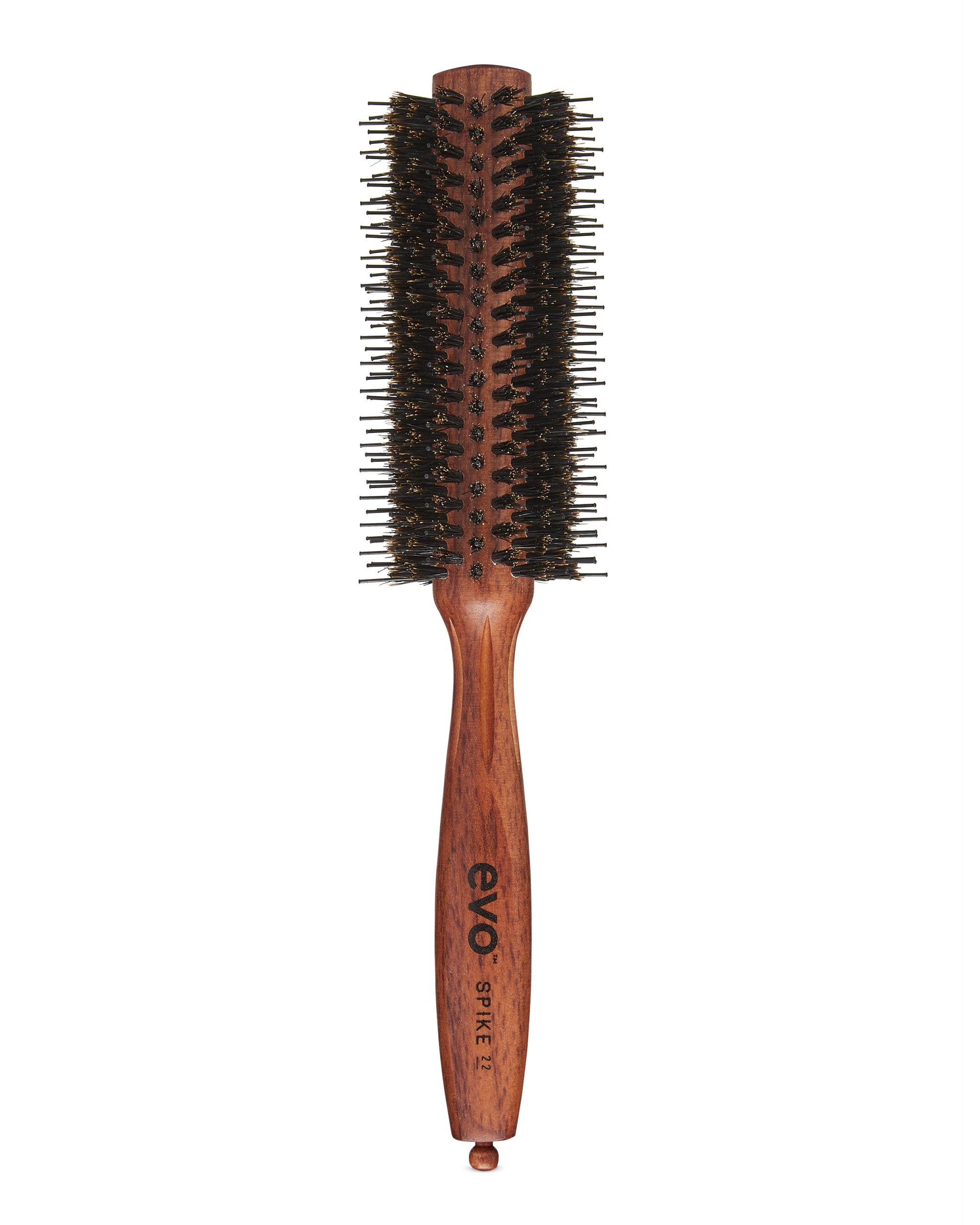 EVO Spike 22mm nylon pin bristle radial brush evo