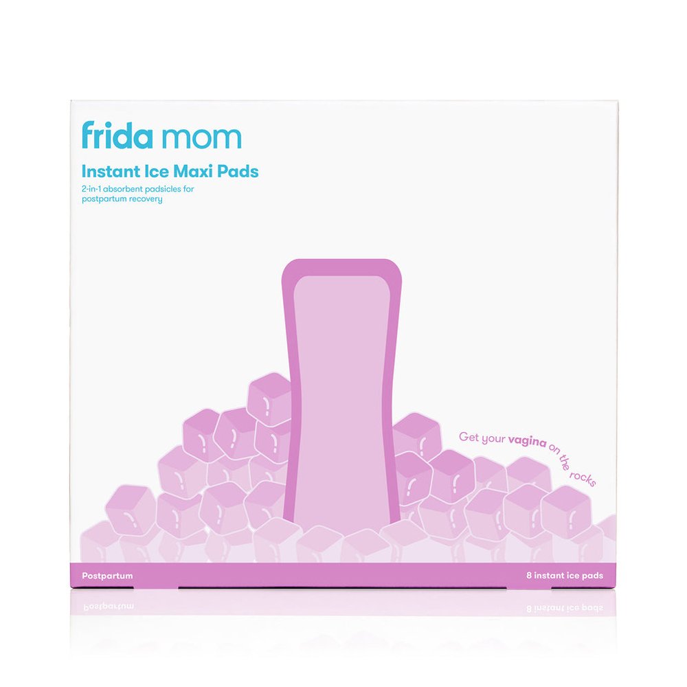 Frida Mom Vložky chladící absorpční Ice Maxi + Jednorázové poporodní kalhotky Frida Mom