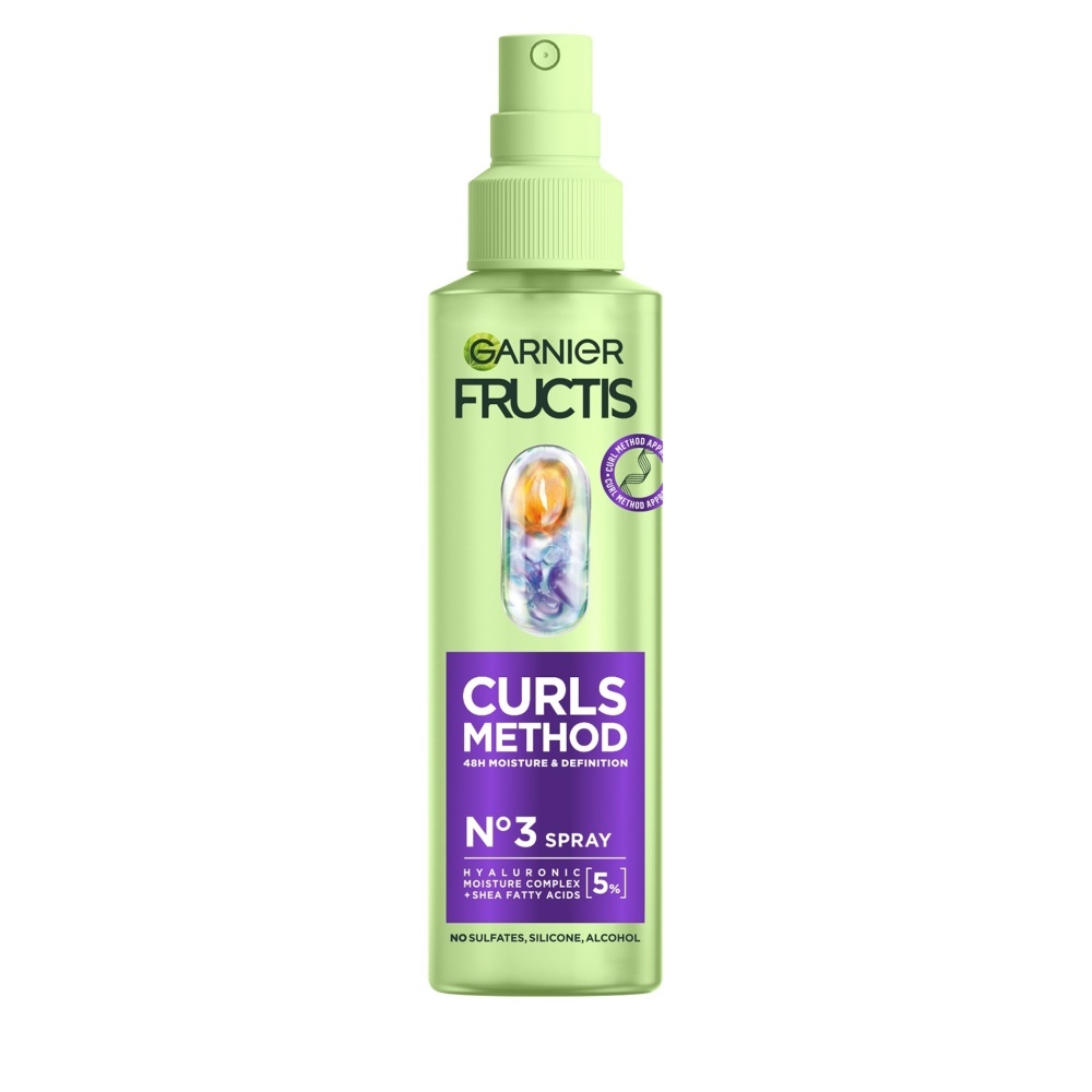 Garnier Fructis Curls Method sprej pro suché vlnité a kudrnaté vlasy 150 ml Garnier