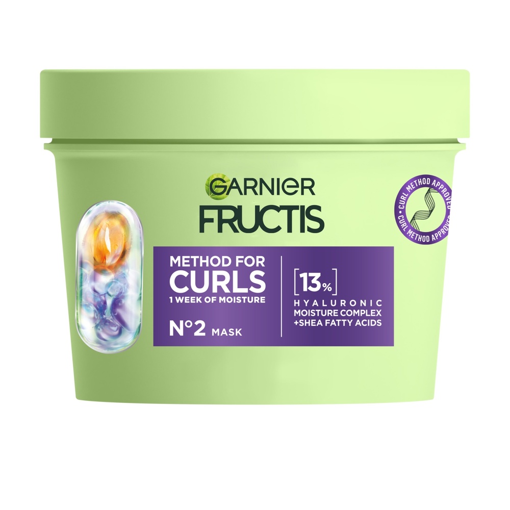 Garnier Fructis maska pro suché vlnité a kudrnaté vlasy 370 ml Garnier