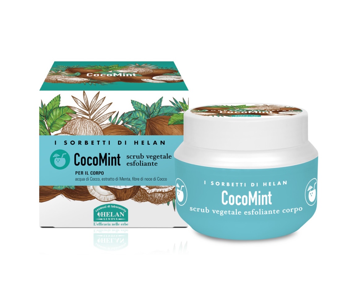 HELAN Sorbetti CocoMint Tělový peeling 150 ml HELAN