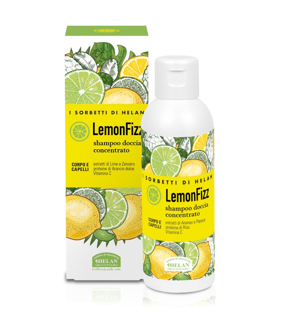HELAN Sorbetti LemonFizz Sprchový gel a šampon 2v1 150 ml HELAN