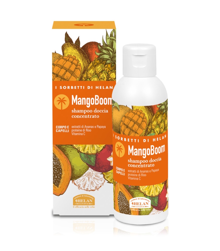 HELAN Sorbetti MangoBoom Sprchový gel a šampon 2v1 150 ml HELAN