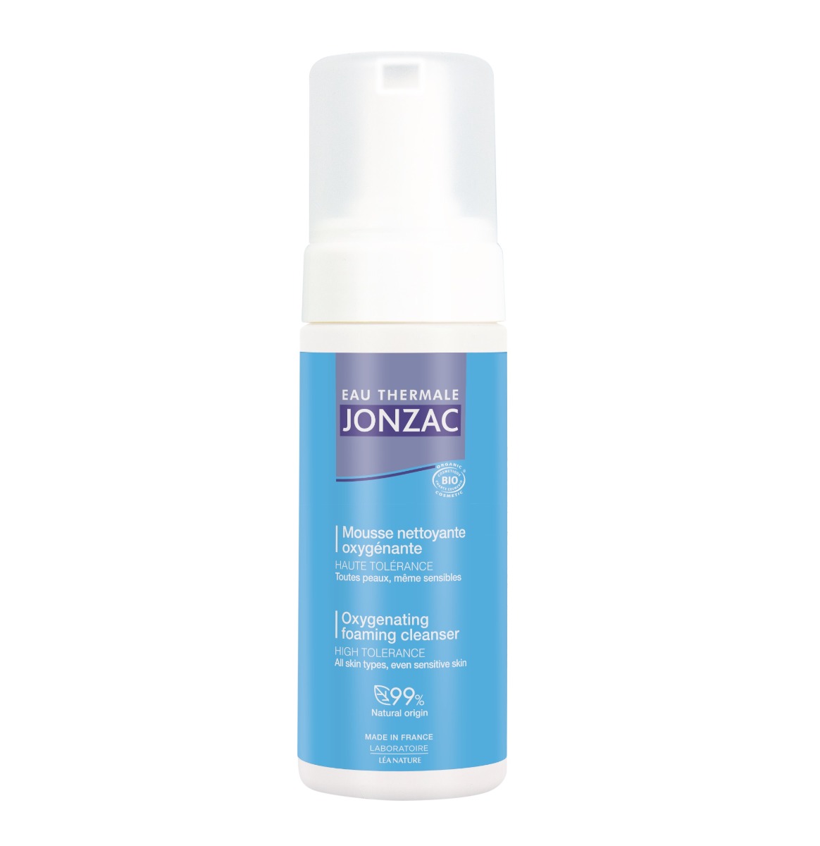 JONZAC Rehydrate Okysličující odličující pěna BIO 150 ml JONZAC