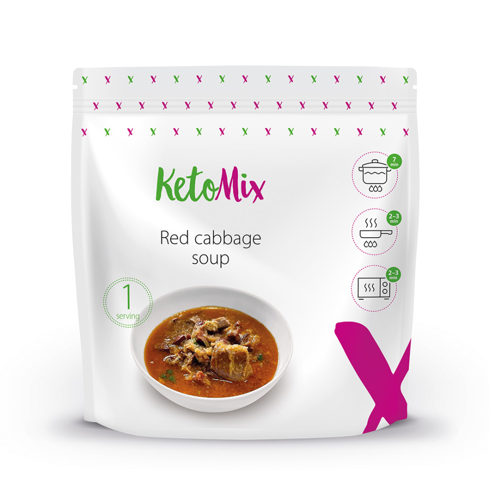 KetoMix Červená kyselice hotový pokrm 250 g KetoMix