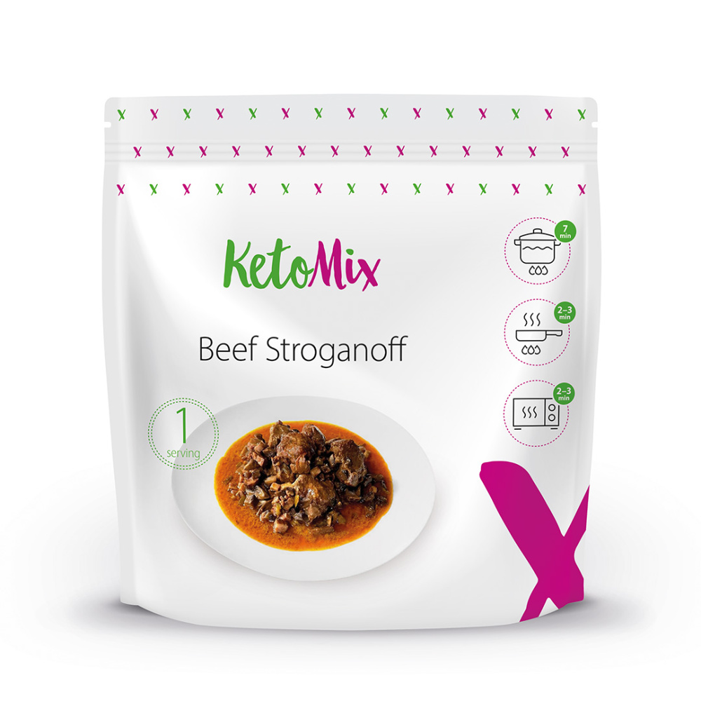 KetoMix Stroganov hotový pokrm 250 g KetoMix