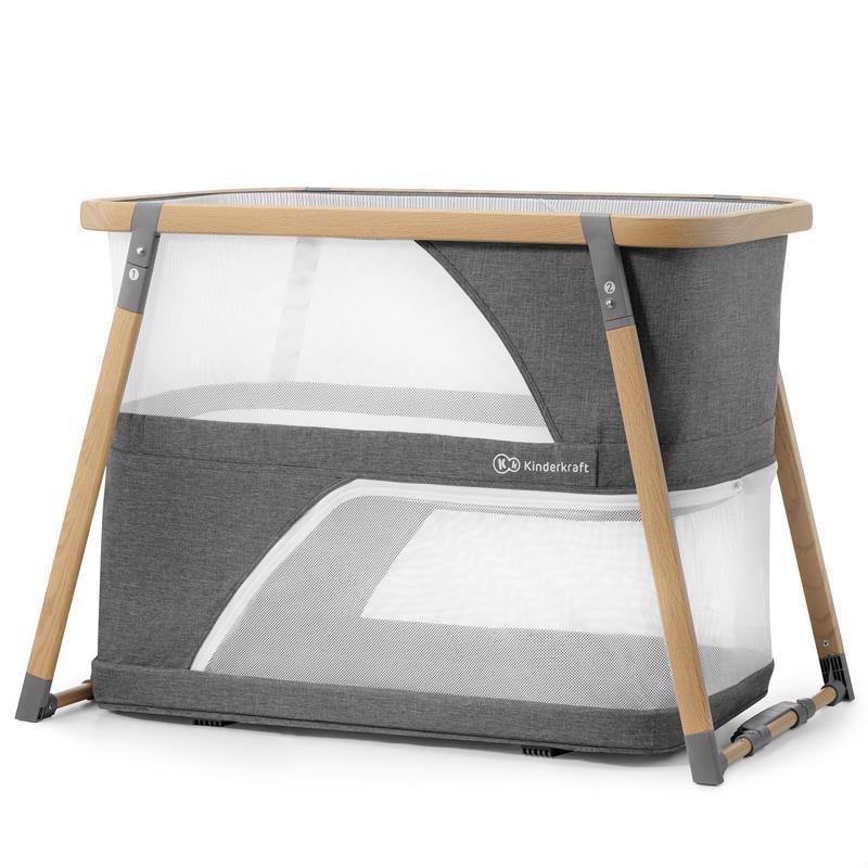 Kinderkraft Postýlka multifunkční 4v1 Sofi Gray Kinderkraft
