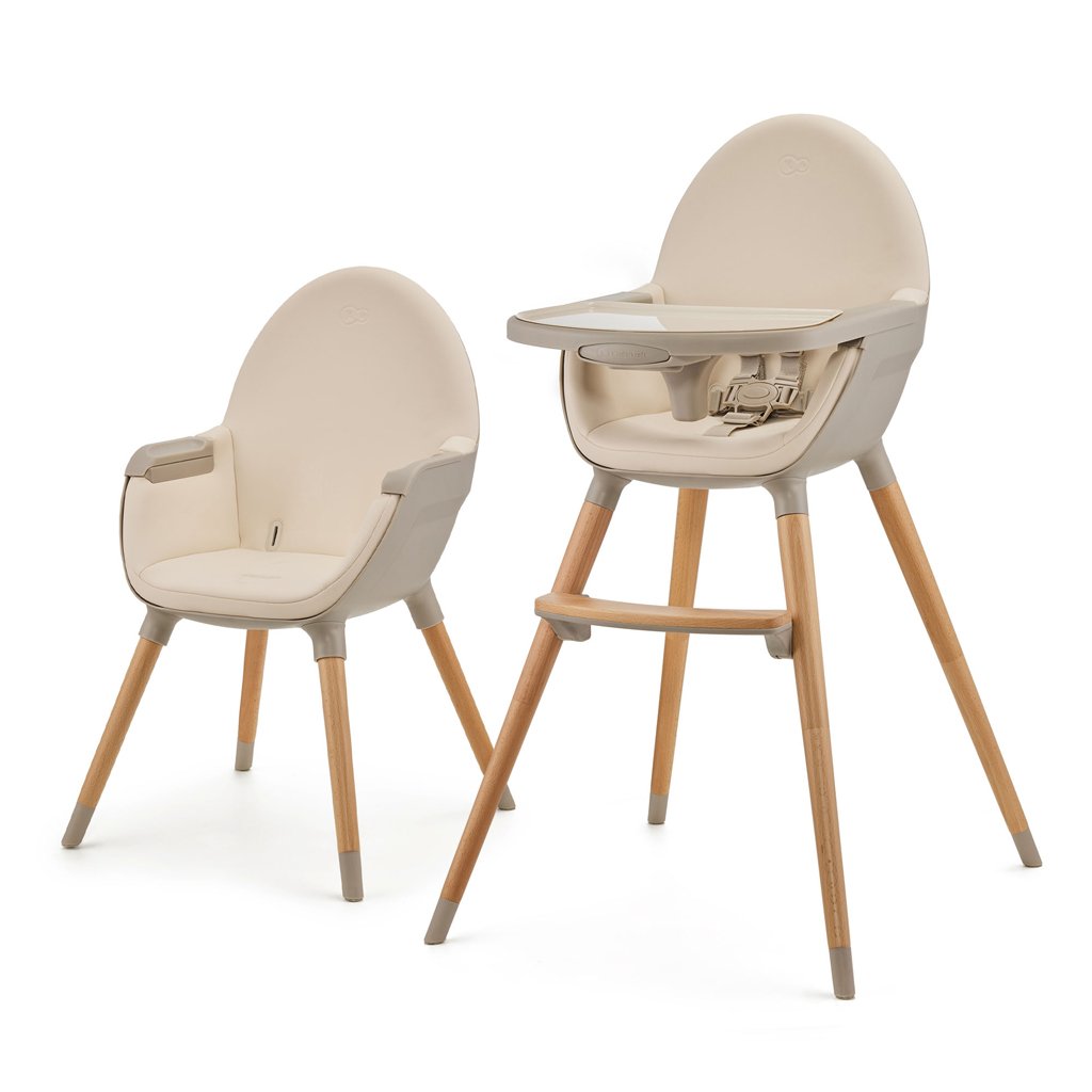 Kinderkraft Židlička jídelní FINI2 Beige Kinderkraft