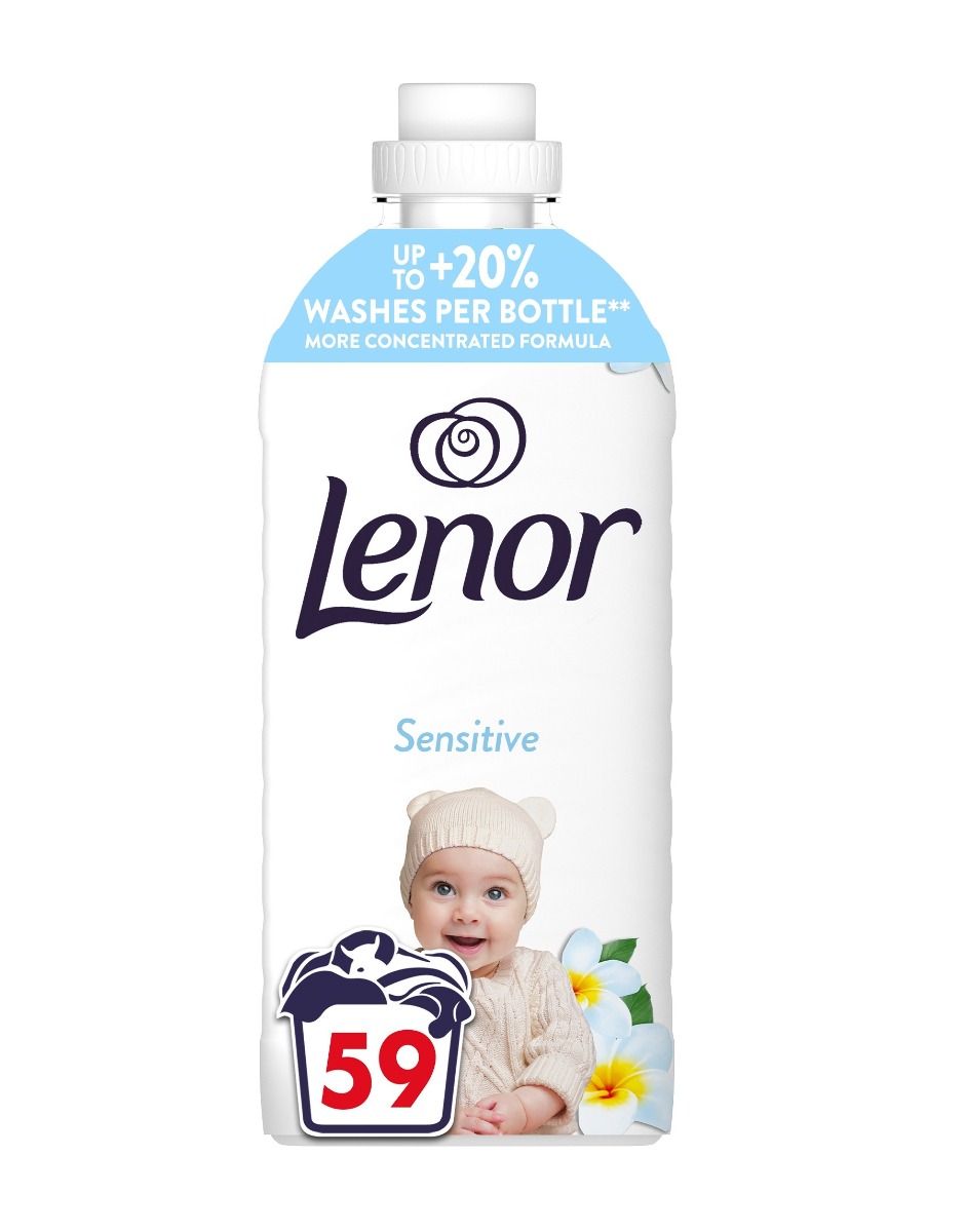 Lenor Aviváž Sensitive 1239 ml 59 praní Lenor