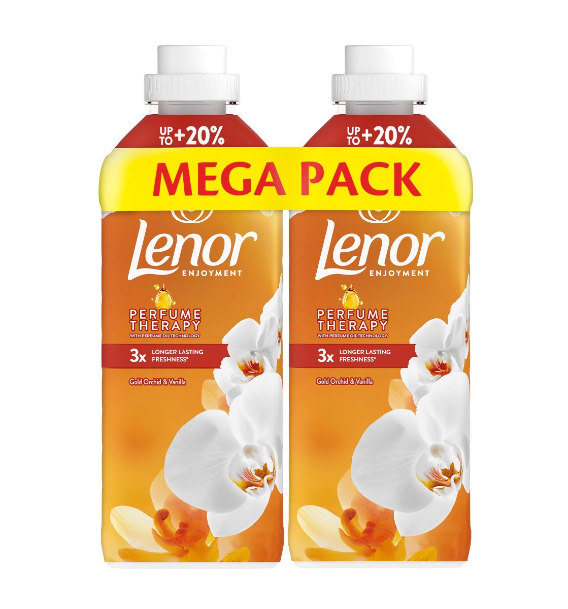 Lenor Gold Orchid & Vanilla Aviváž 2x1239 ml 118 praní Lenor