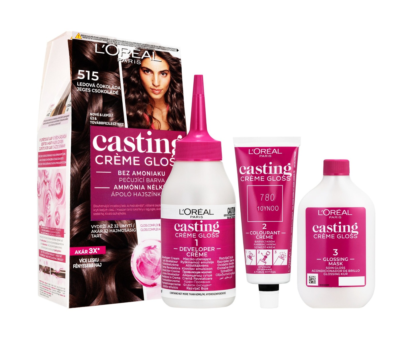 Loréal Paris Casting Creme Gloss 515 ledová čokoláda barva na vlasy Loréal Paris