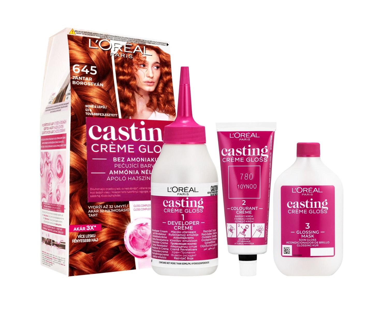 Loréal Paris Casting Creme Gloss 645 jantar barva na vlasy Loréal Paris