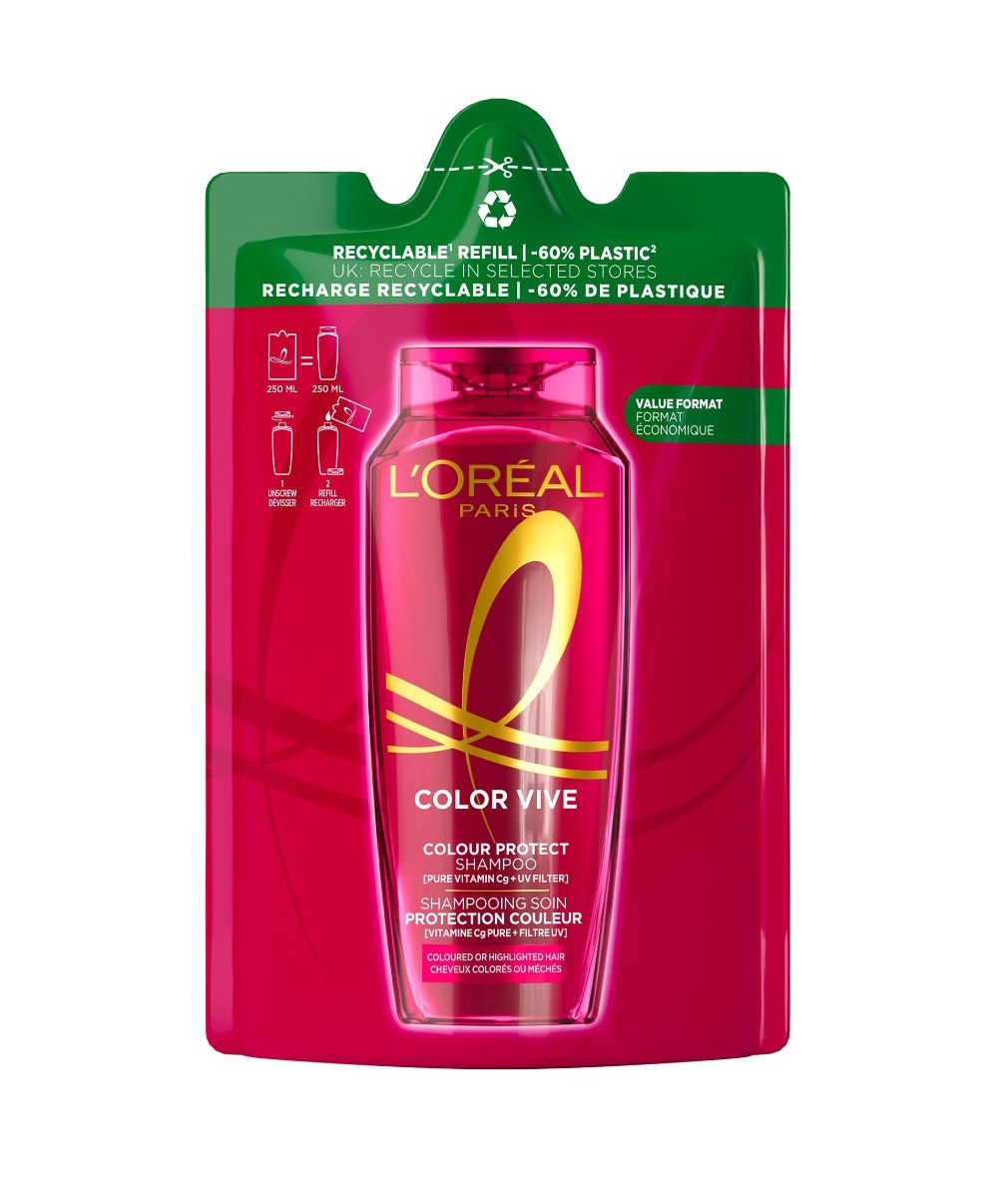 Loréal Paris Elseve Color Vive šampon náhradní náplň 250 ml Loréal Paris