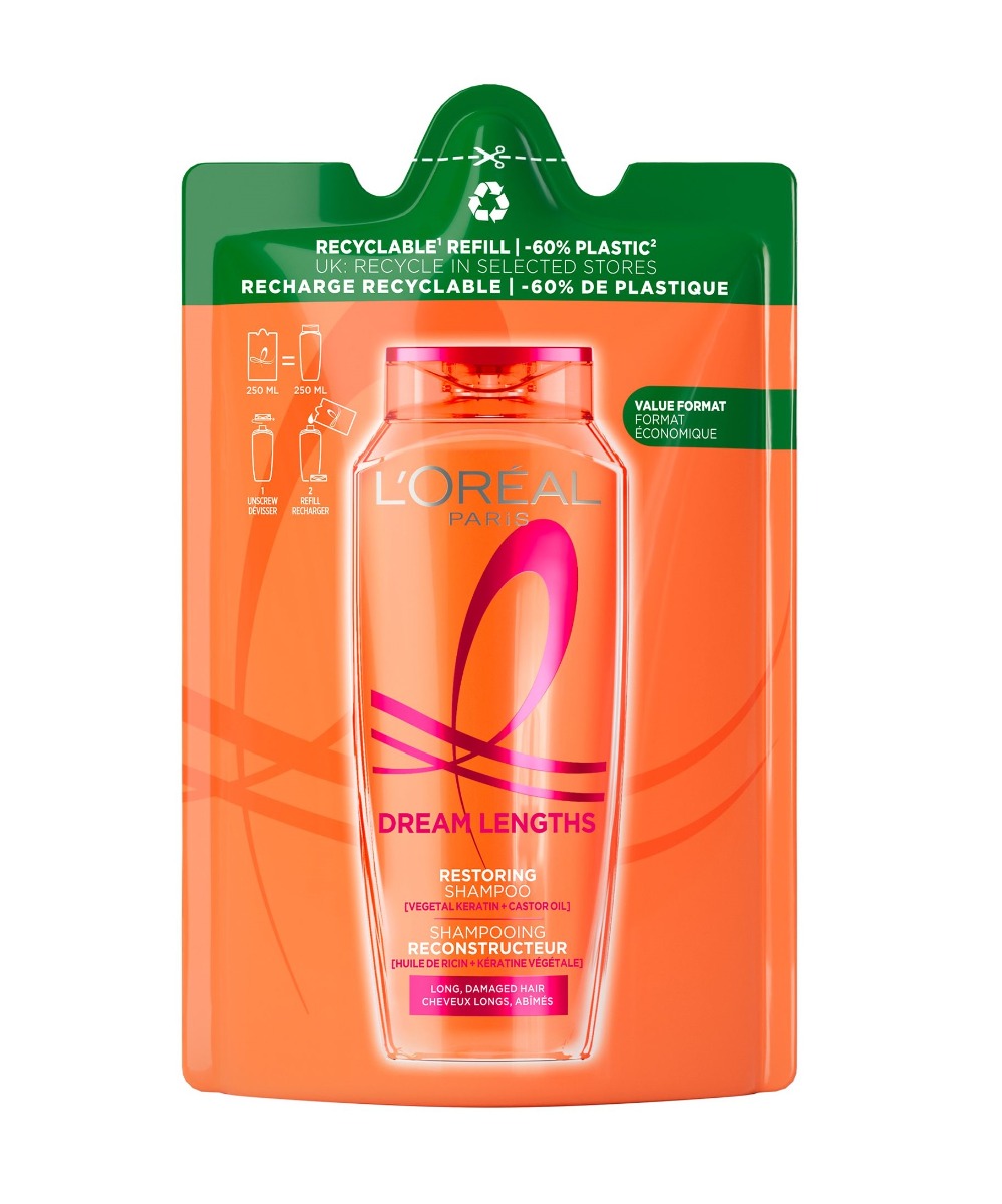 Loréal Paris Elseve Dream Long šampon náhradní náplň 250 ml Loréal Paris