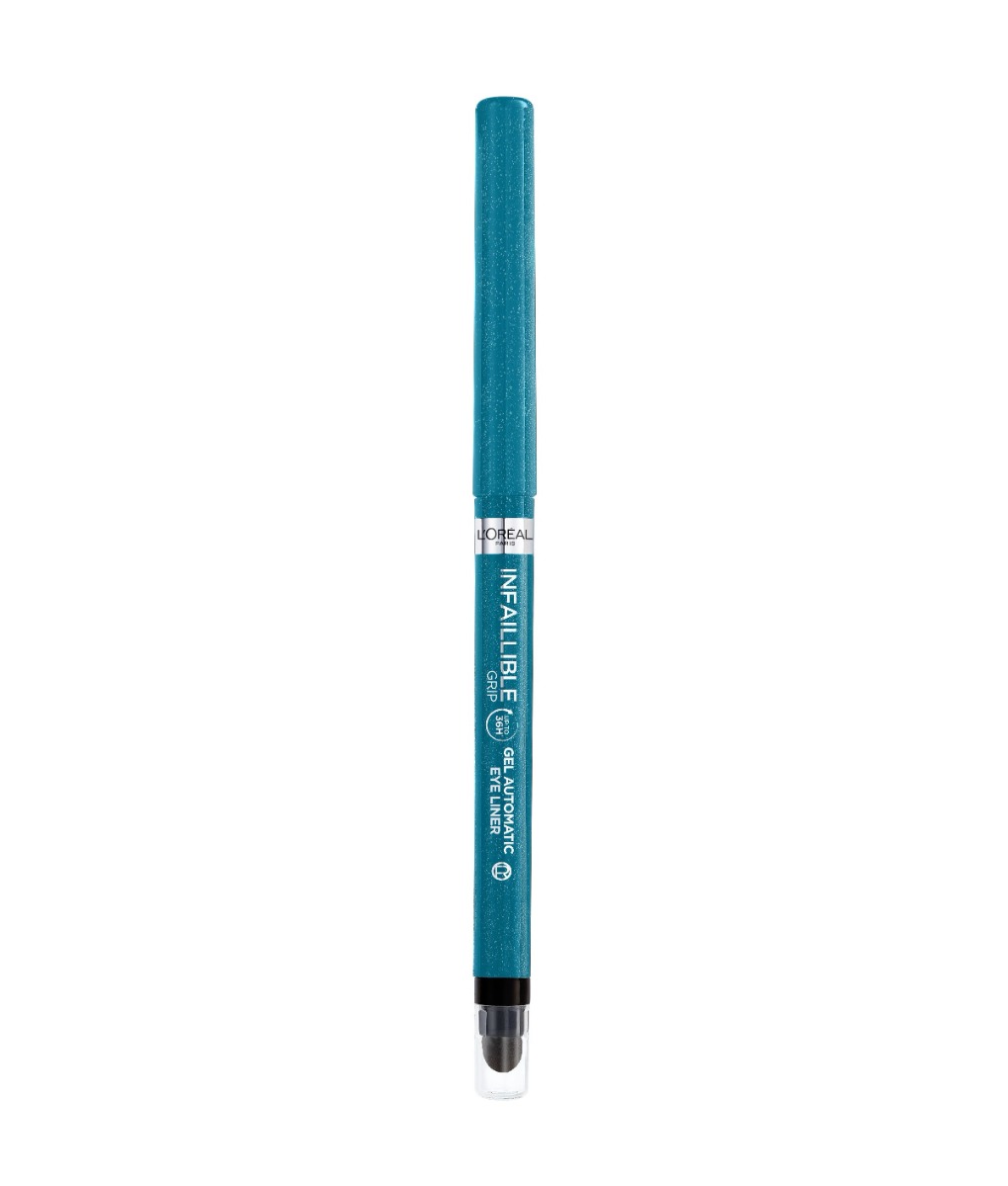 Loréal Paris Infaillible Grip 36h Gel Automatic Liner 007 Turquoise Faux Fur tužka na oči 1 g Loréal Paris