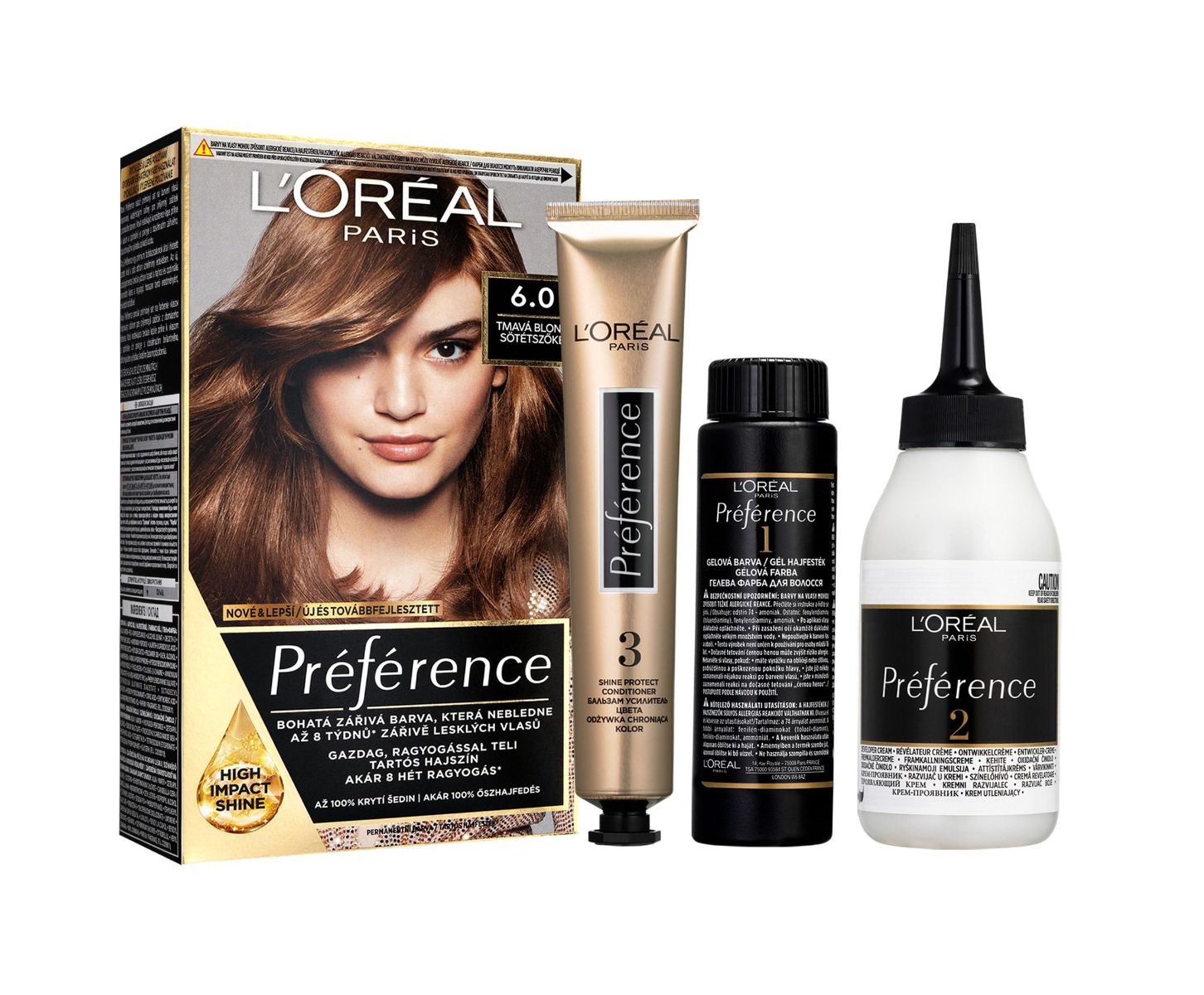 Loréal Paris Preference 6.0 tmavá blond Loréal Paris