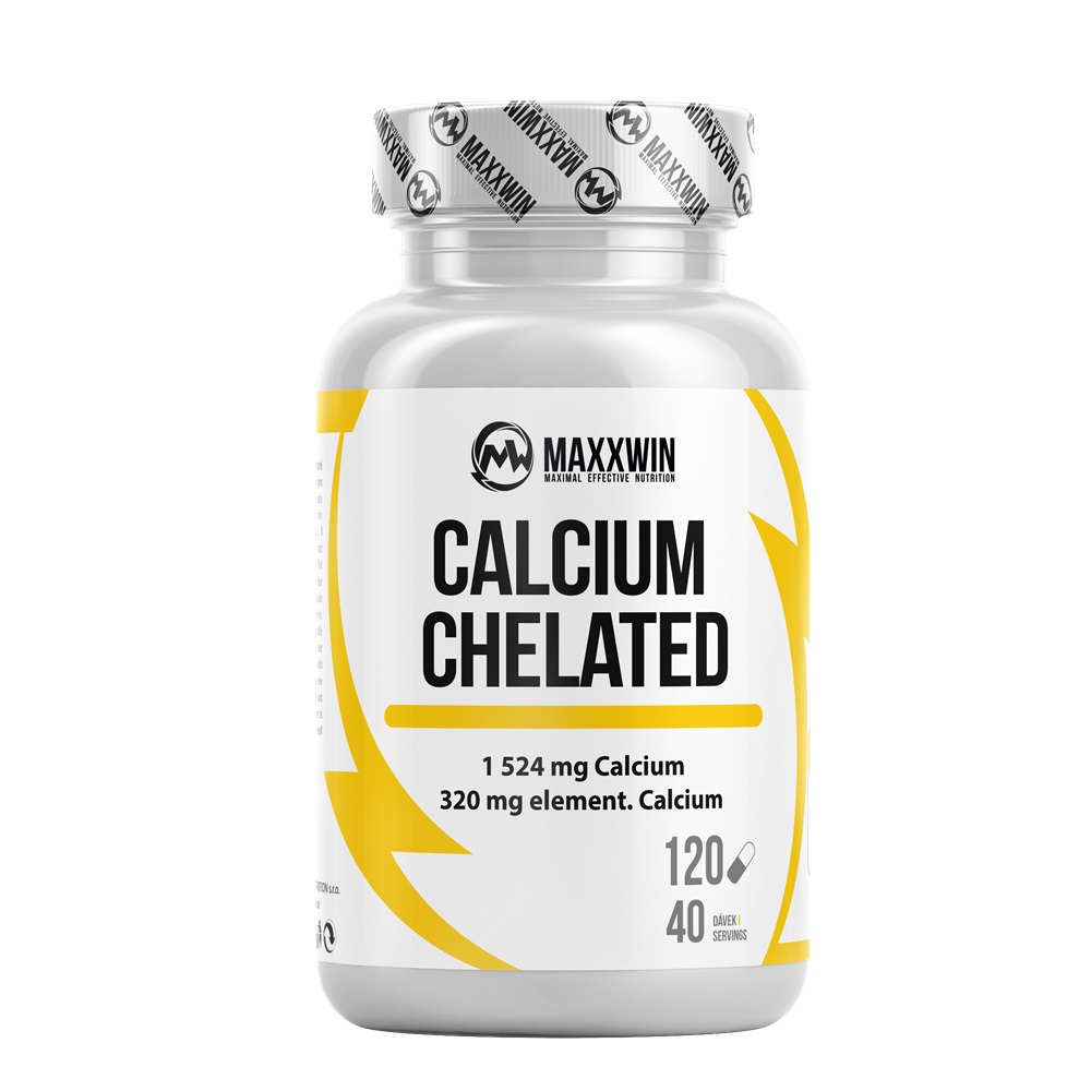 MAXXWIN CALCIUM CHELATED 120 kapslí MAXXWIN