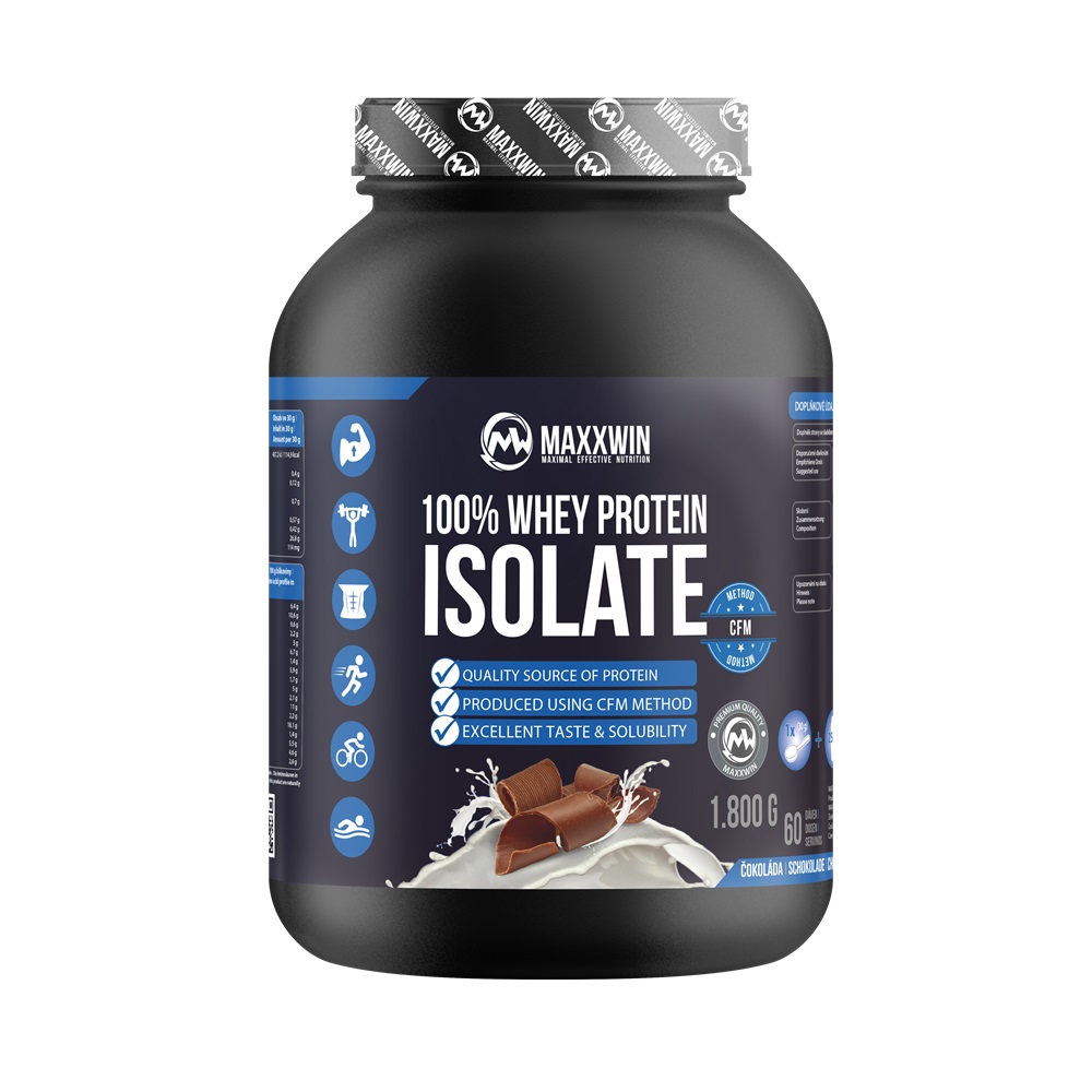 MAXXWIN ISO PROTEIN 90 1800 g čokoláda MAXXWIN