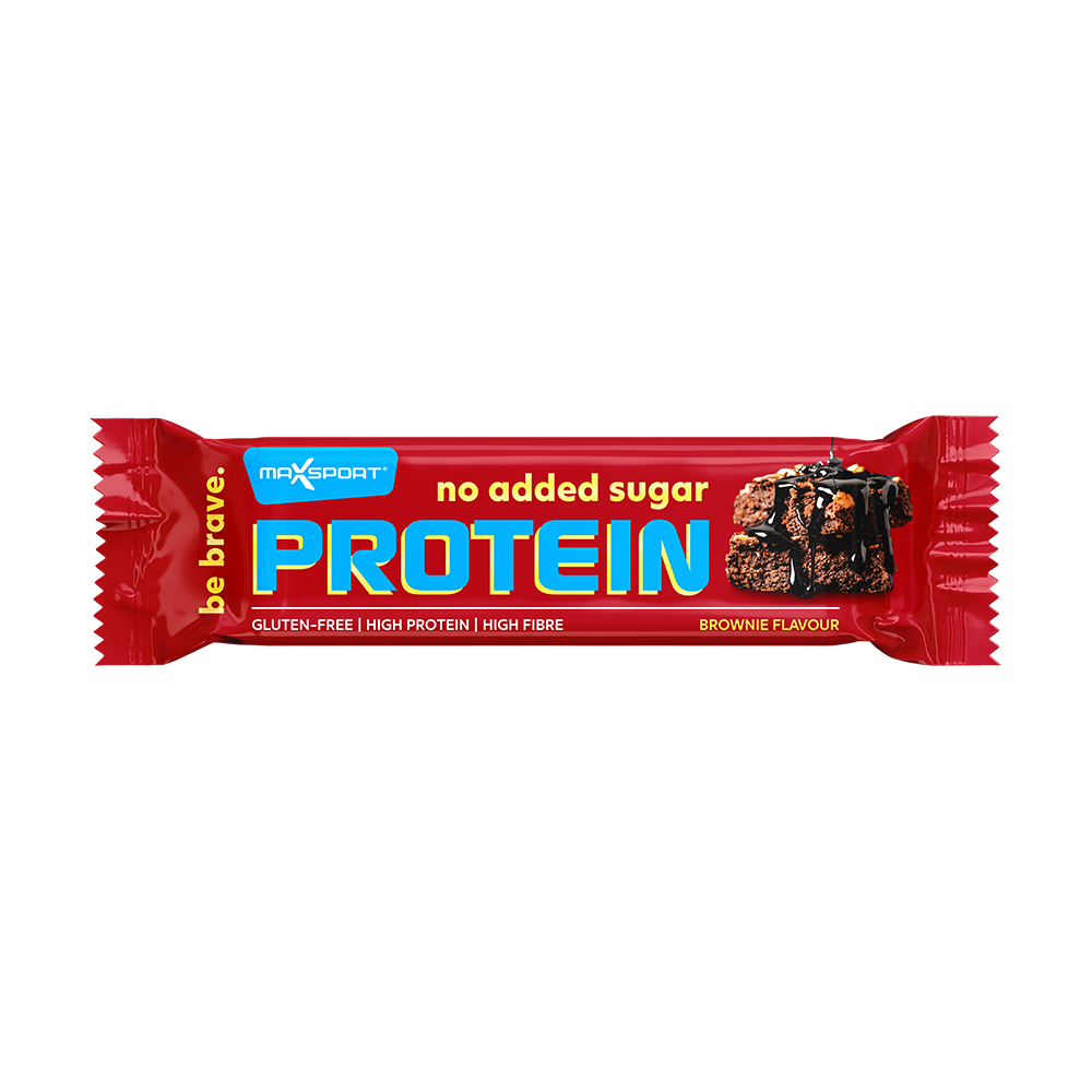 Max Sport No Added Sugar Proteinová tyčinka brownie 40 g Max Sport